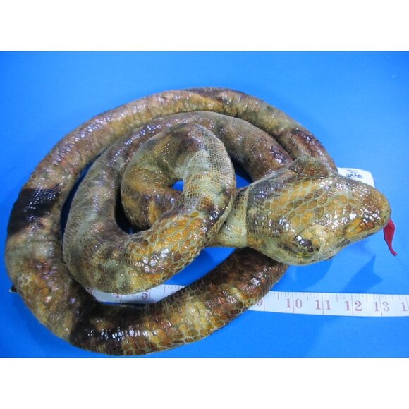 HARRY POTTER Universal Studio WIZARDING WORLD Plush Stuffed NAGINI Snake HORCRUX - Picture 8 of 9